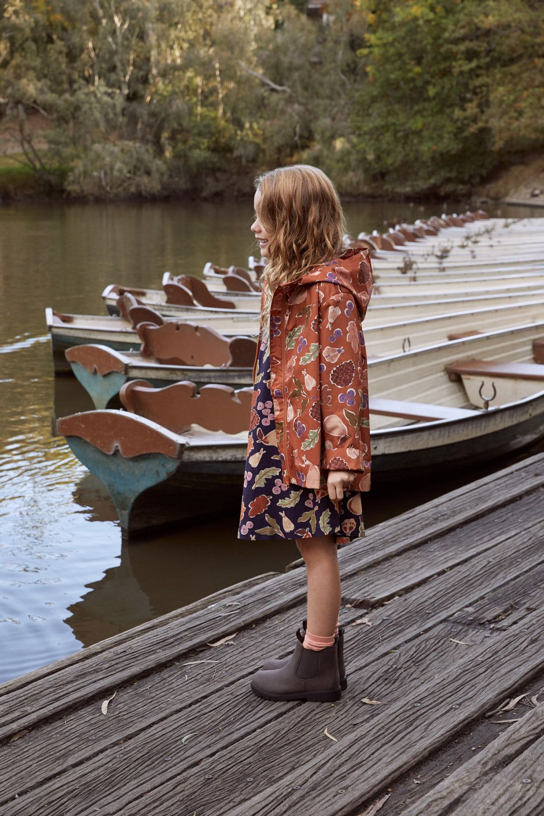 Forest Print Kids Raincoat sold by Princess Highway product image thumbnail 4