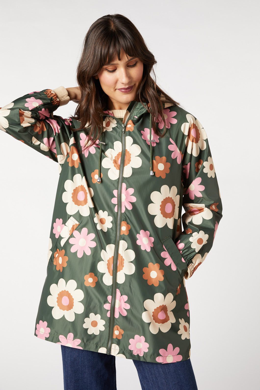 Miss 60S Flower Raincoat sold by Princess Highway