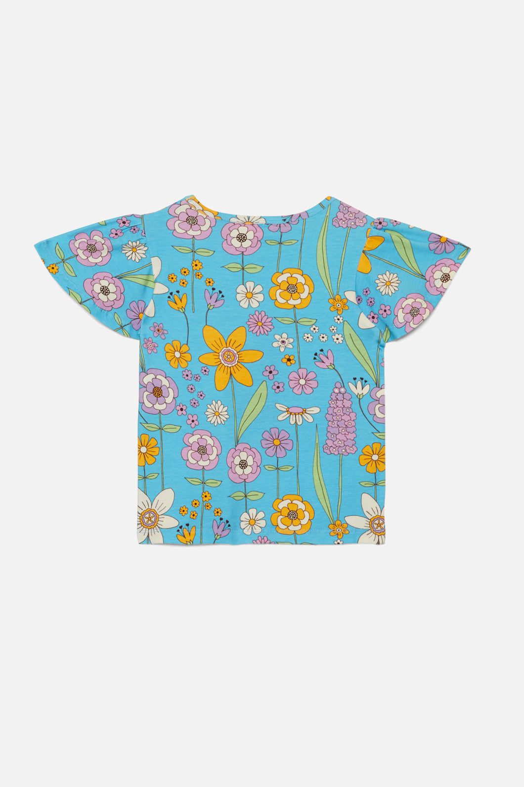 Flower Fields Kids Flounce Sleeve Tee sold by Princess Highway product image thumbnail 3