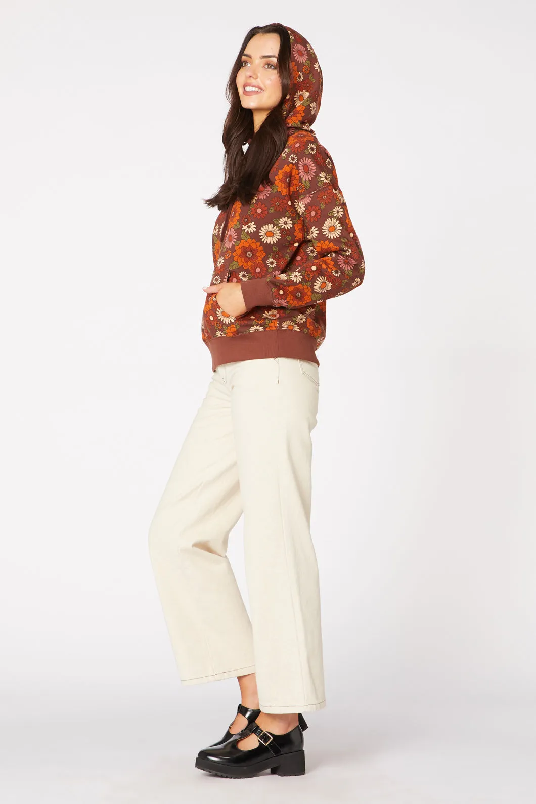 Lindy70S Floral Track Hoodie sold by Princess Highway product image thumbnail 3