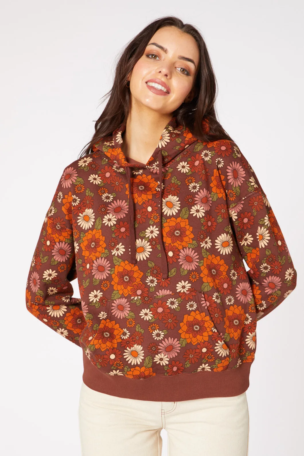 Lindy70S Floral Track Hoodie sold by Princess Highway