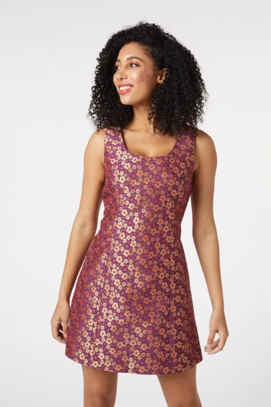 Elsa Brocade Dress sold by Princess Highway