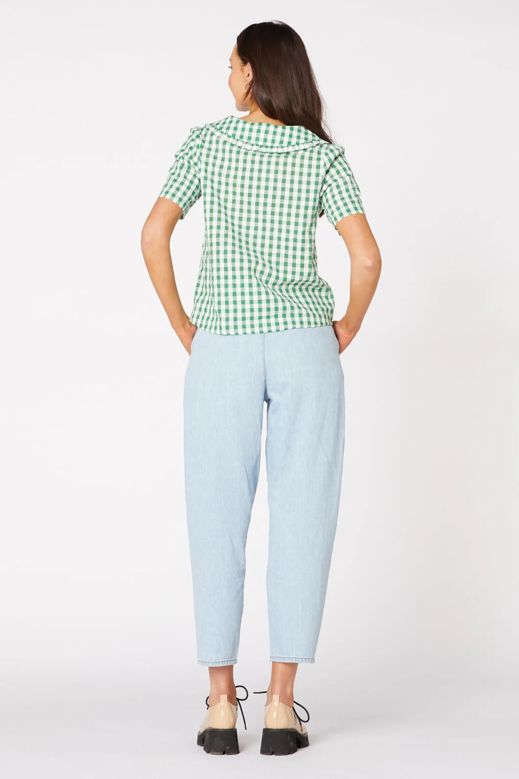 Heidi Check Blouse sold by Princess Highway product image thumbnail 4