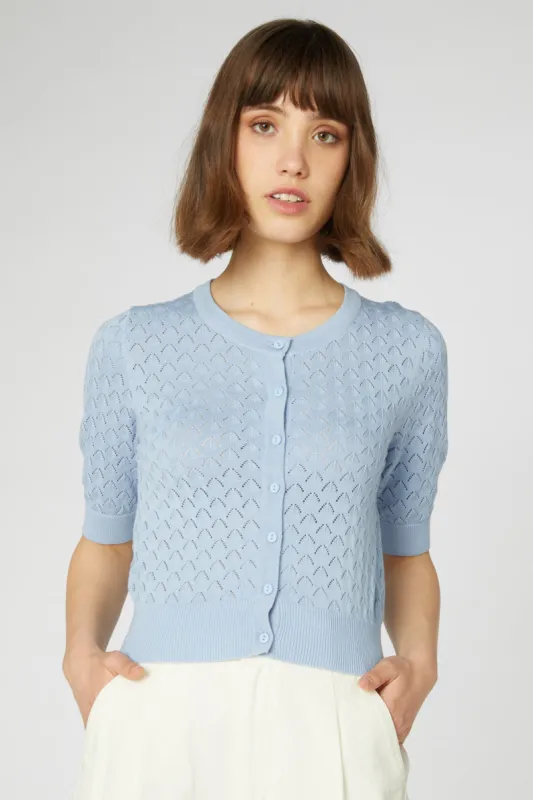 Clover Short Sleeve Cardi sold by Princess Highway