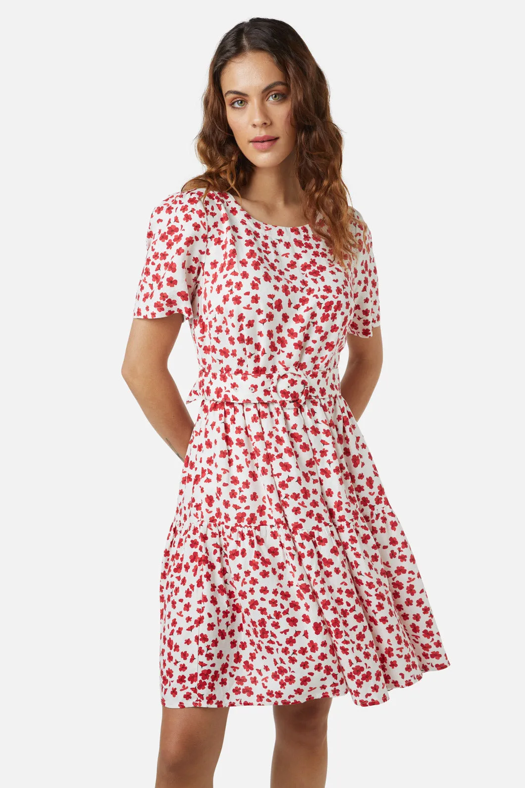 Mille Fleur Mini Dress sold by Princess Highway