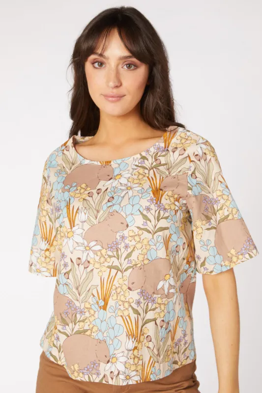 Wombat Native Garden Top sold by Princess Highway
