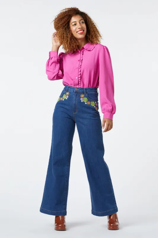 Bridgette Embroidered Jean sold by Princess Highway