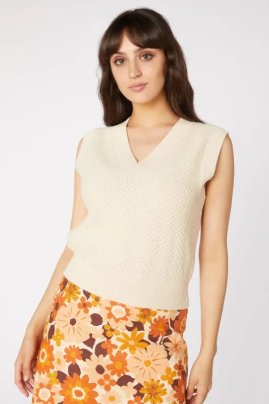 Avery Knit Vest sold by Princess Highway