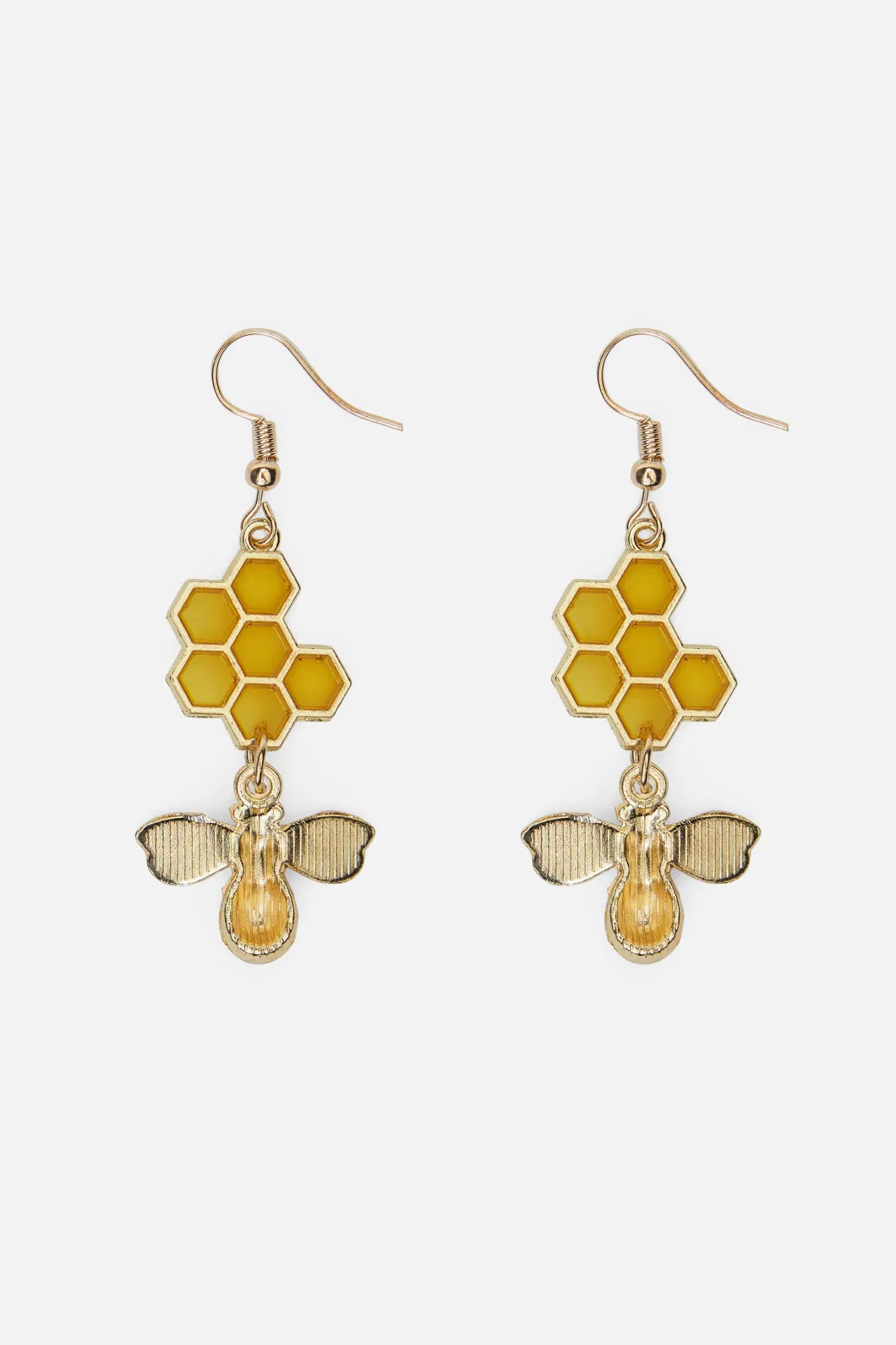 Honeycomb Bee Earrings sold by Princess Highway product image thumbnail 5