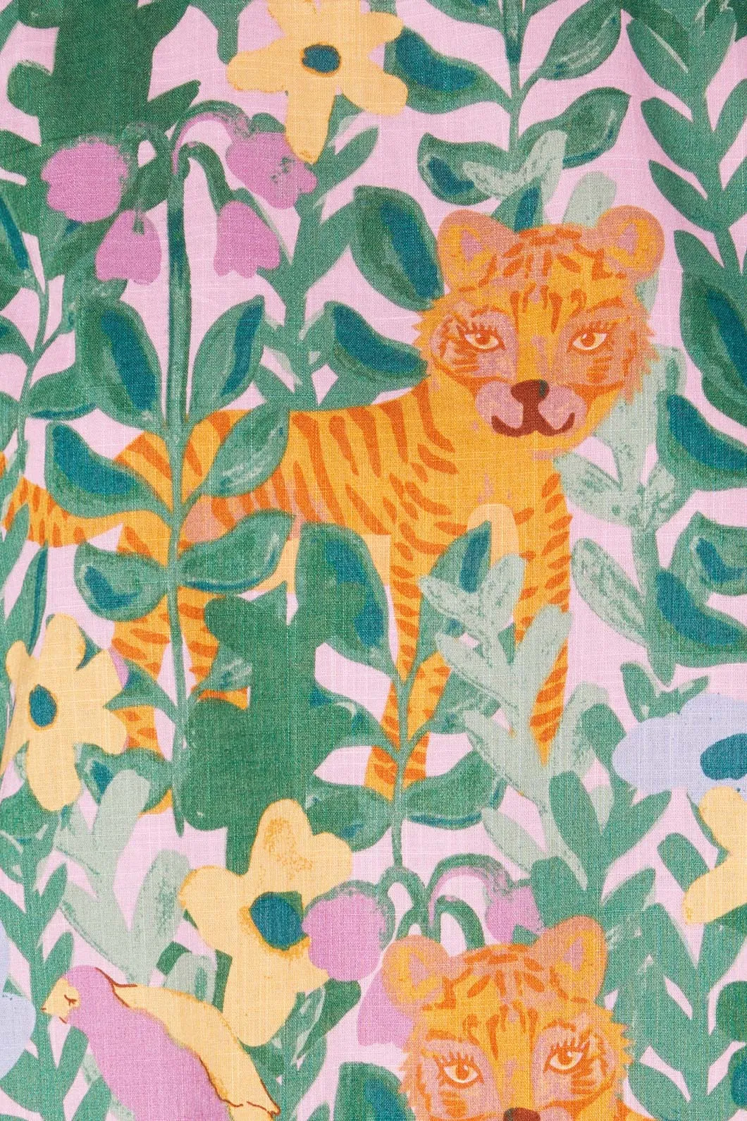 Tiger In The Jungle Sleeveless Shift Dress sold by Princess Highway product image thumbnail 5