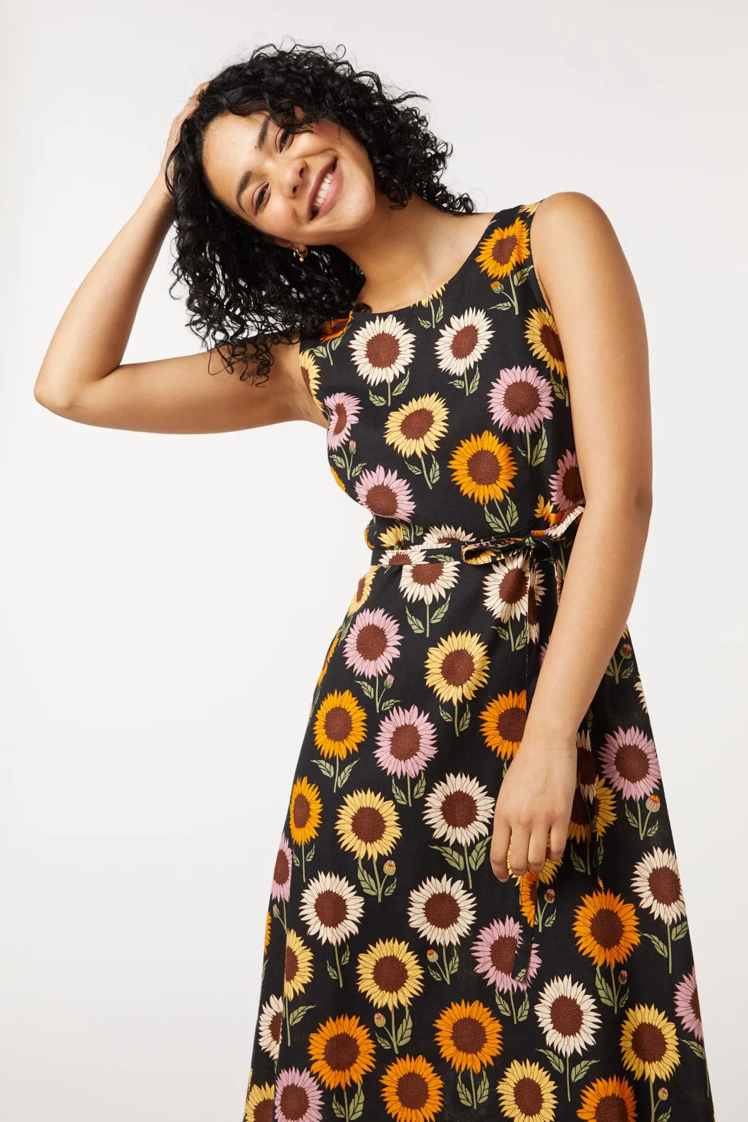 Sunflower Midi Dress sold by Princess Highway product image thumbnail 2