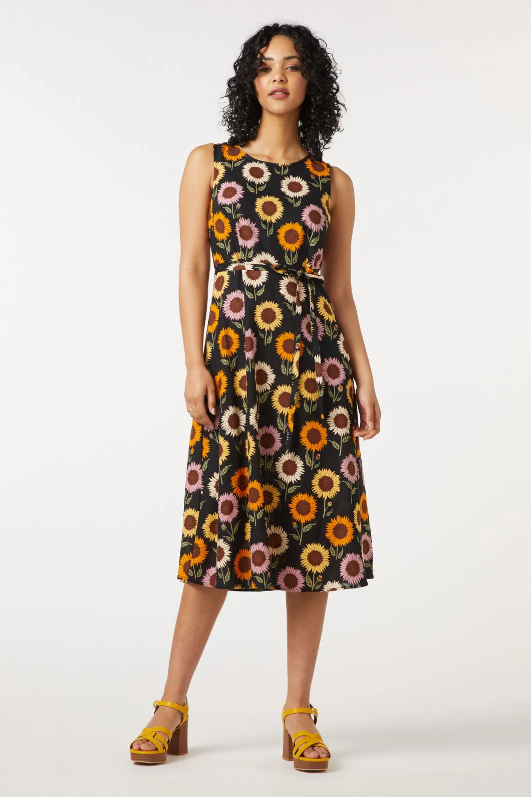 Sunflower Midi Dress sold by Princess Highway product image thumbnail 3