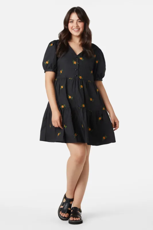 Fleur Embroidered Dress sold by Princess Highway