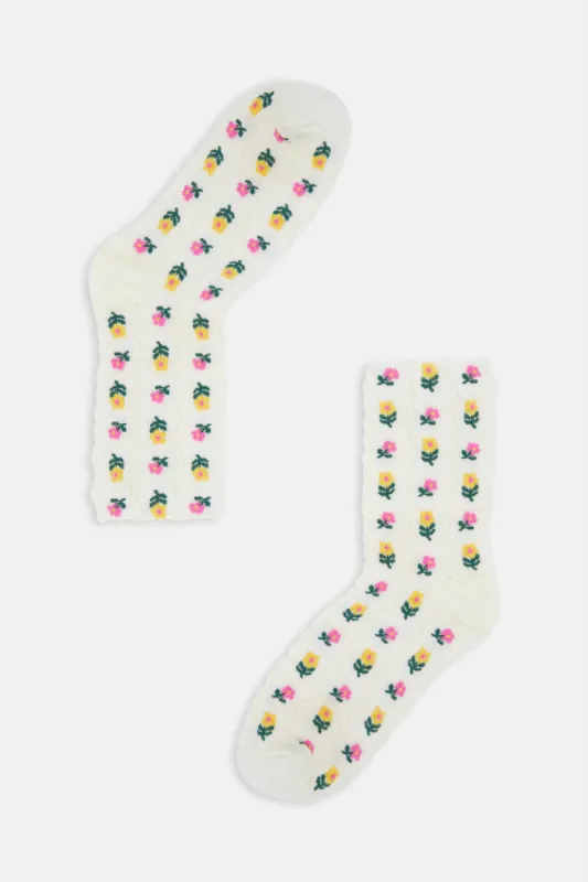 Spring Daisy Sock sold by Princess Highway