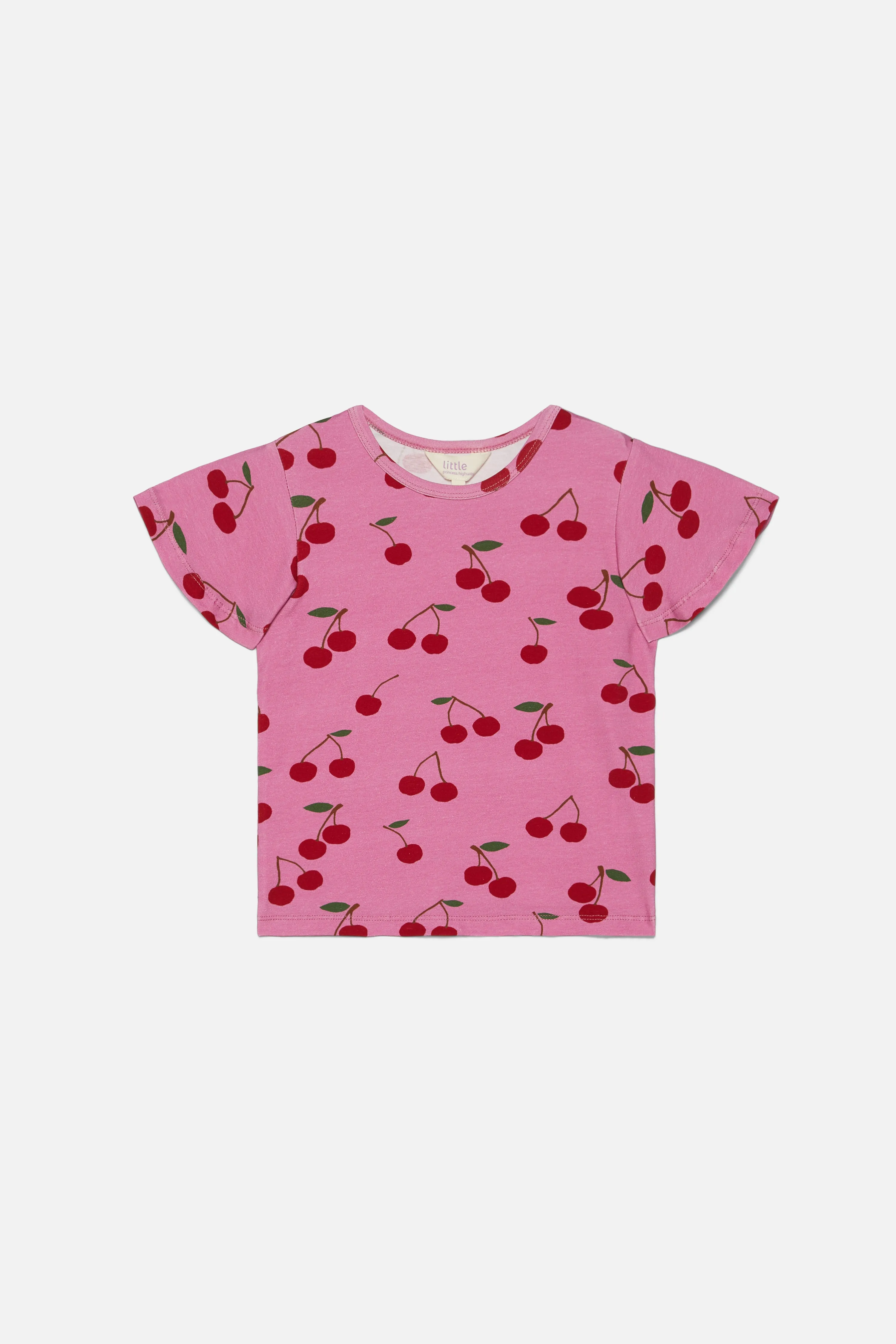 Cherry SS Flounce Tee sold by Princess Highway