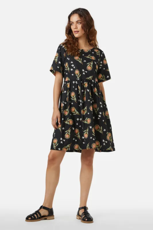 Protea Smock Dress sold by Princess Highway