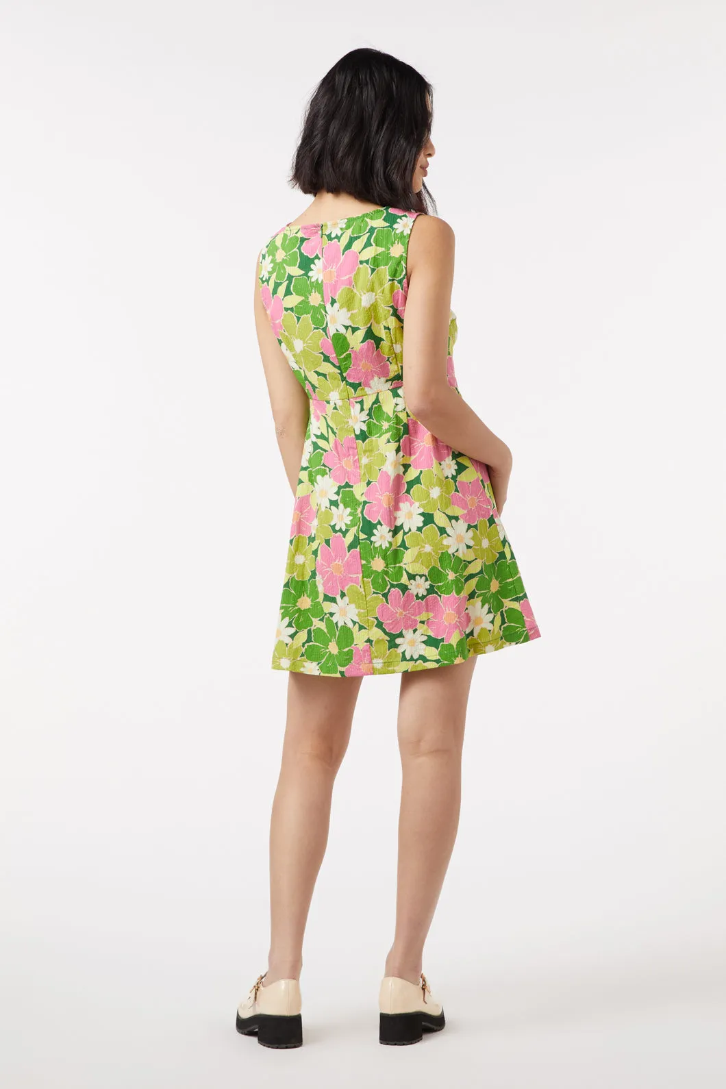 Edie Floral Mini Shift Dress sold by Princess Highway product image thumbnail 4
