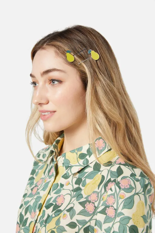 Pear Hair Clips sold by Princess Highway