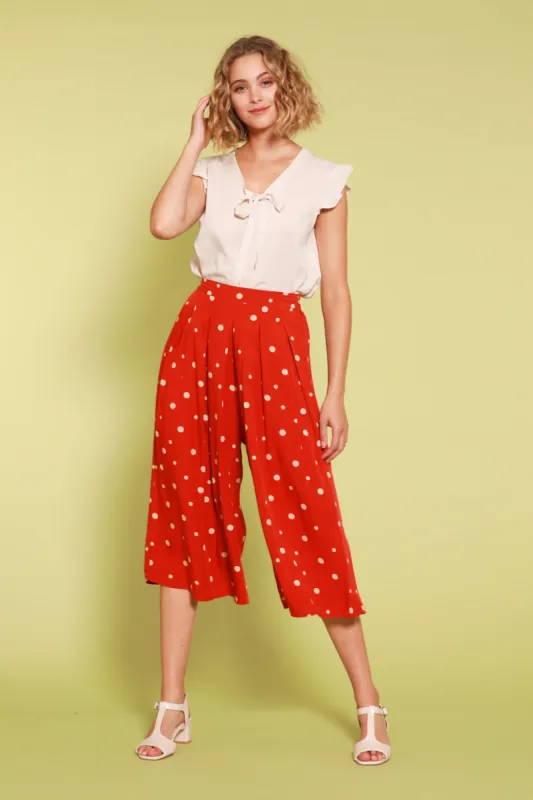 Lizzie Spot Culottes sold by Princess Highway
