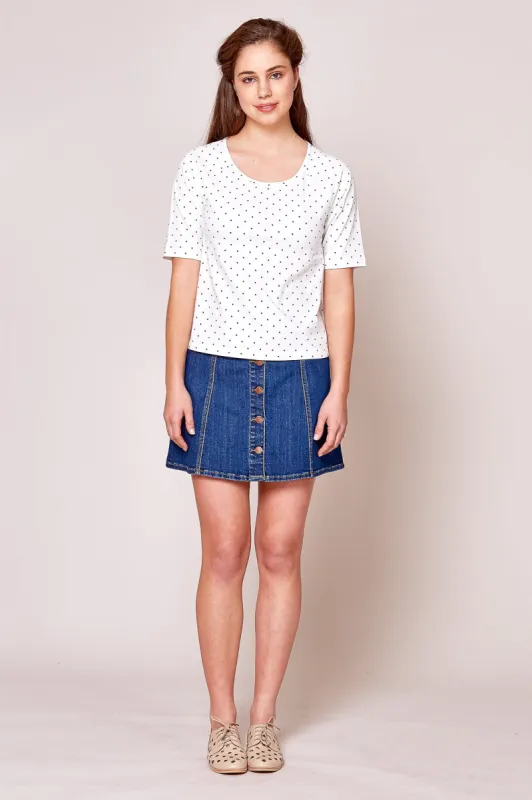 Spotty Tee sold by Princess Highway