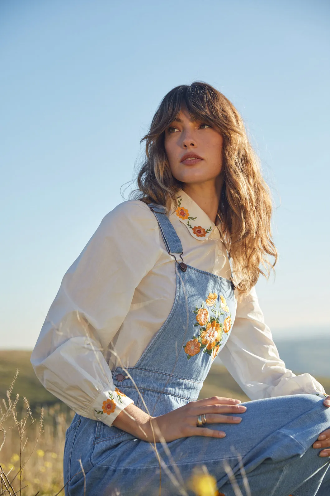 Folk Embroidered Blouse sold by Princess Highway
