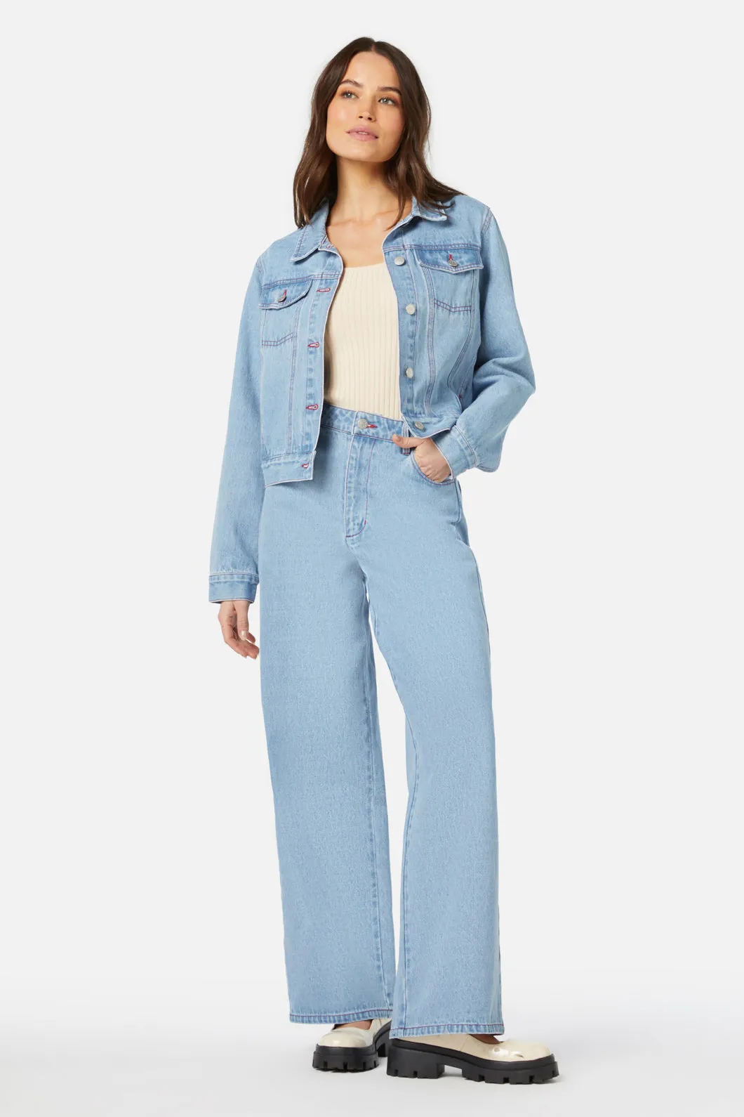 Sasha Denim Jacket sold by Princess Highway