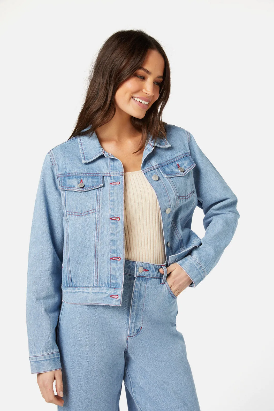 Sasha Denim Jacket sold by Princess Highway product image thumbnail 2
