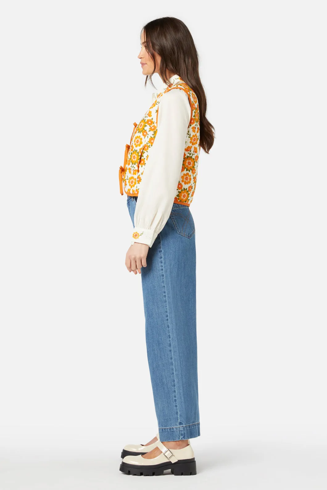 Folk Floral Quilted Vest sold by Princess Highway product image thumbnail 5