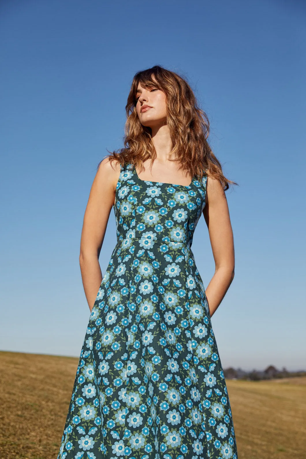 Folk Floral Midi Dress sold by Princess Highway product image thumbnail 2