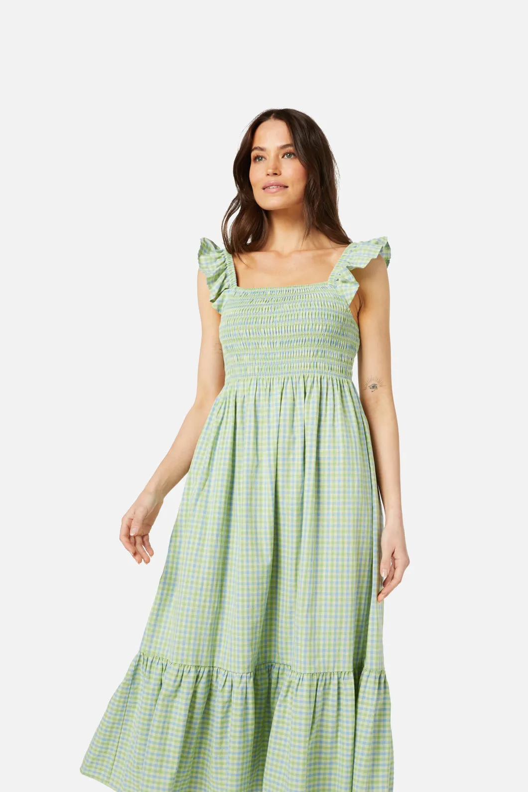 Spring Check Midi Dress sold by Princess Highway product image thumbnail 3
