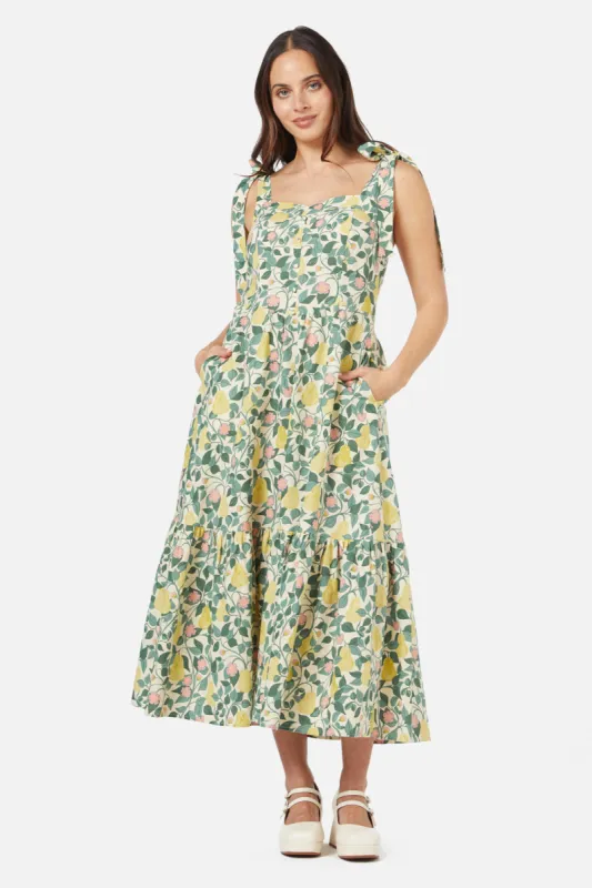 Pear Vine Midi Dress sold by Princess Highway