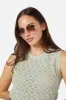 Cool Grey Heart Sunglasses sold by Princess Highway