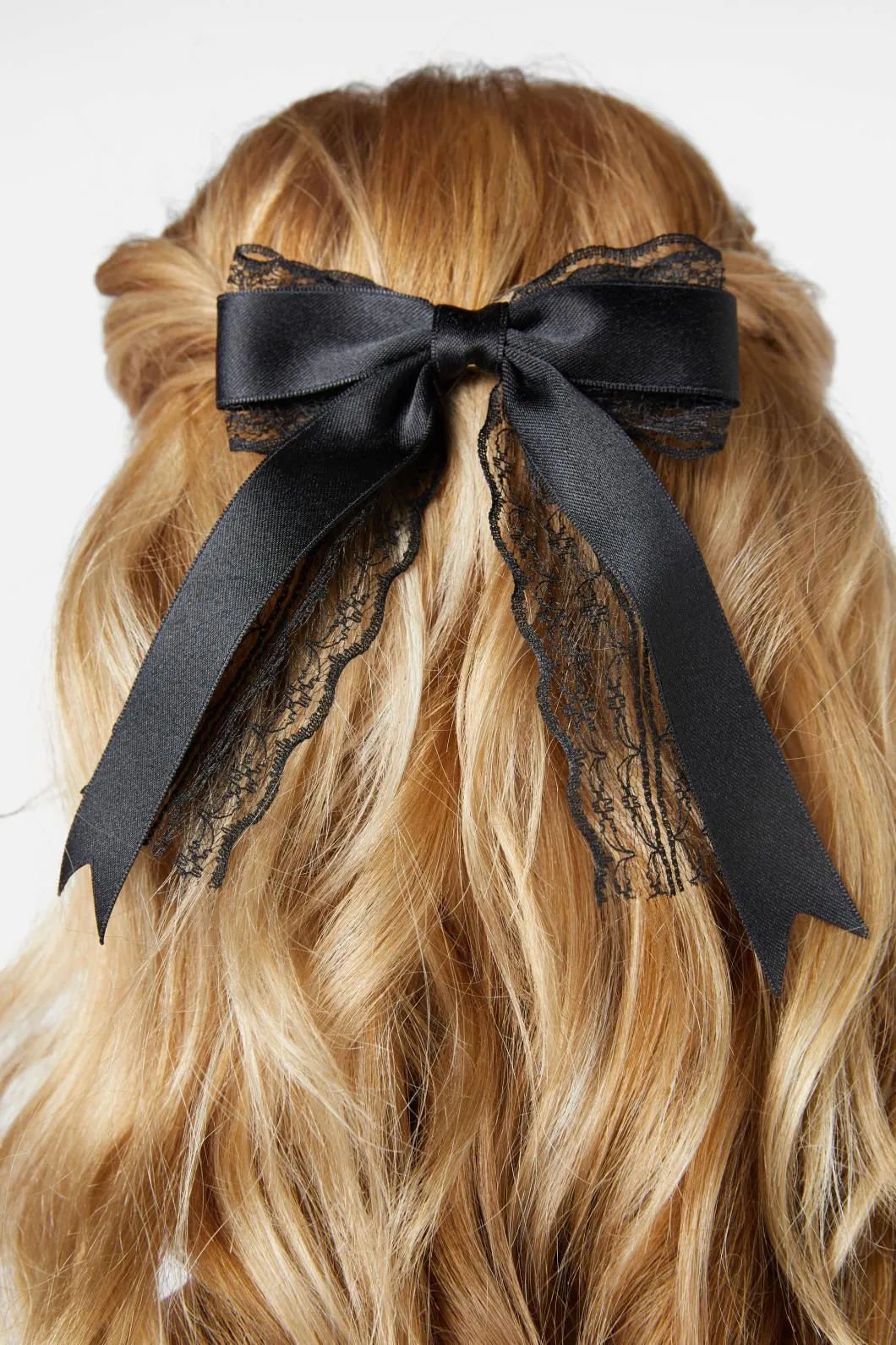 Satin & Lace Bow Clip sold by Princess Highway product image thumbnail 2