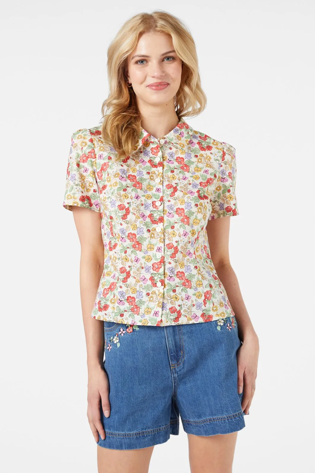 Ella Flora Blouse sold by Princess Highway