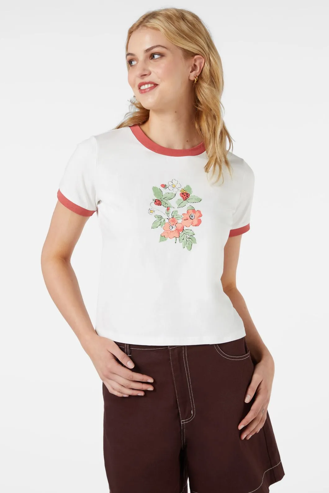 Berry Blossom Tshirt sold by Princess Highway