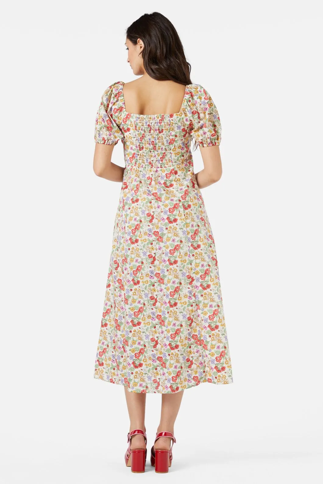 Ella Flora Midi Dress sold by Princess Highway product image thumbnail 5