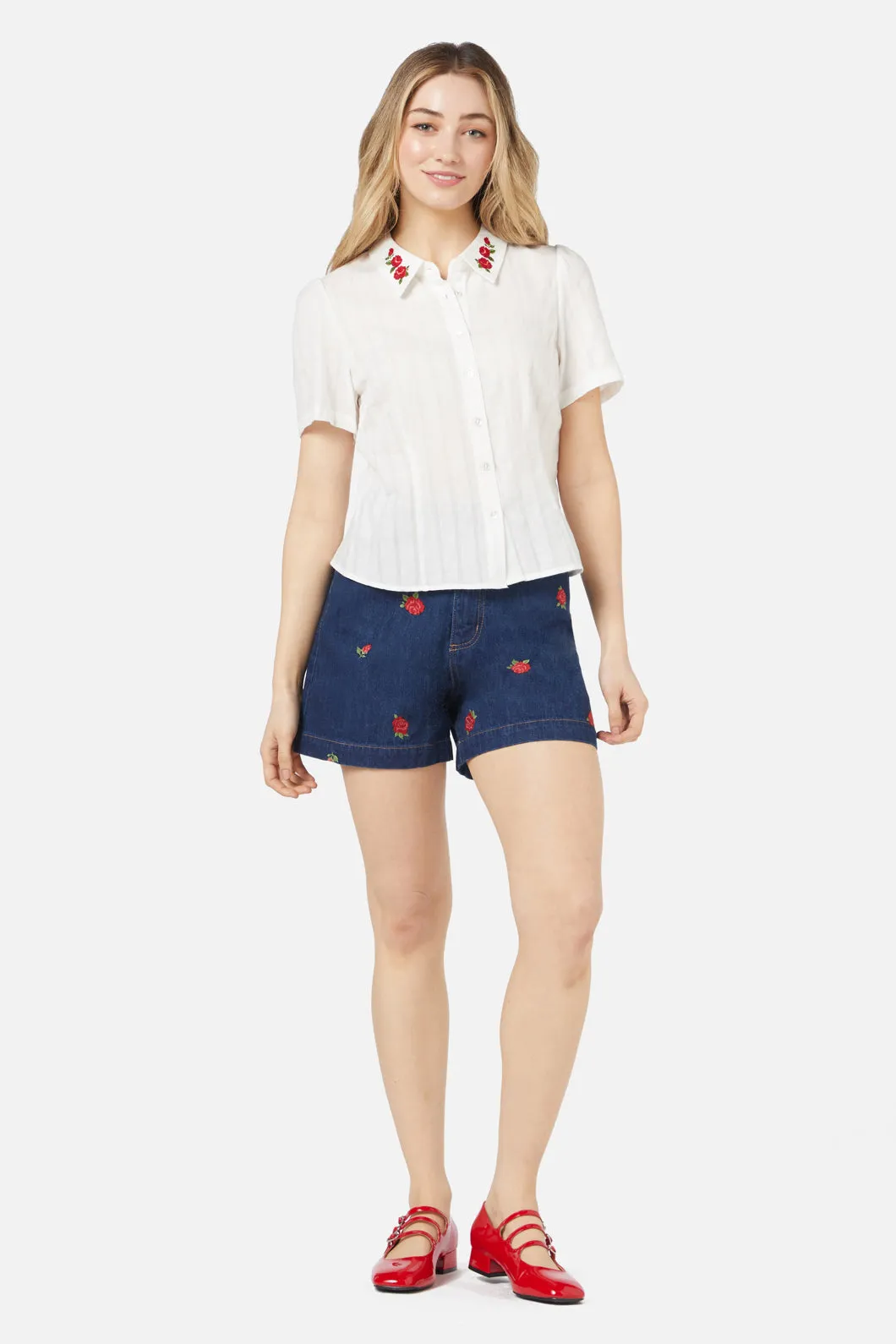 Red Roses Blouse sold by Princess Highway product image thumbnail 2