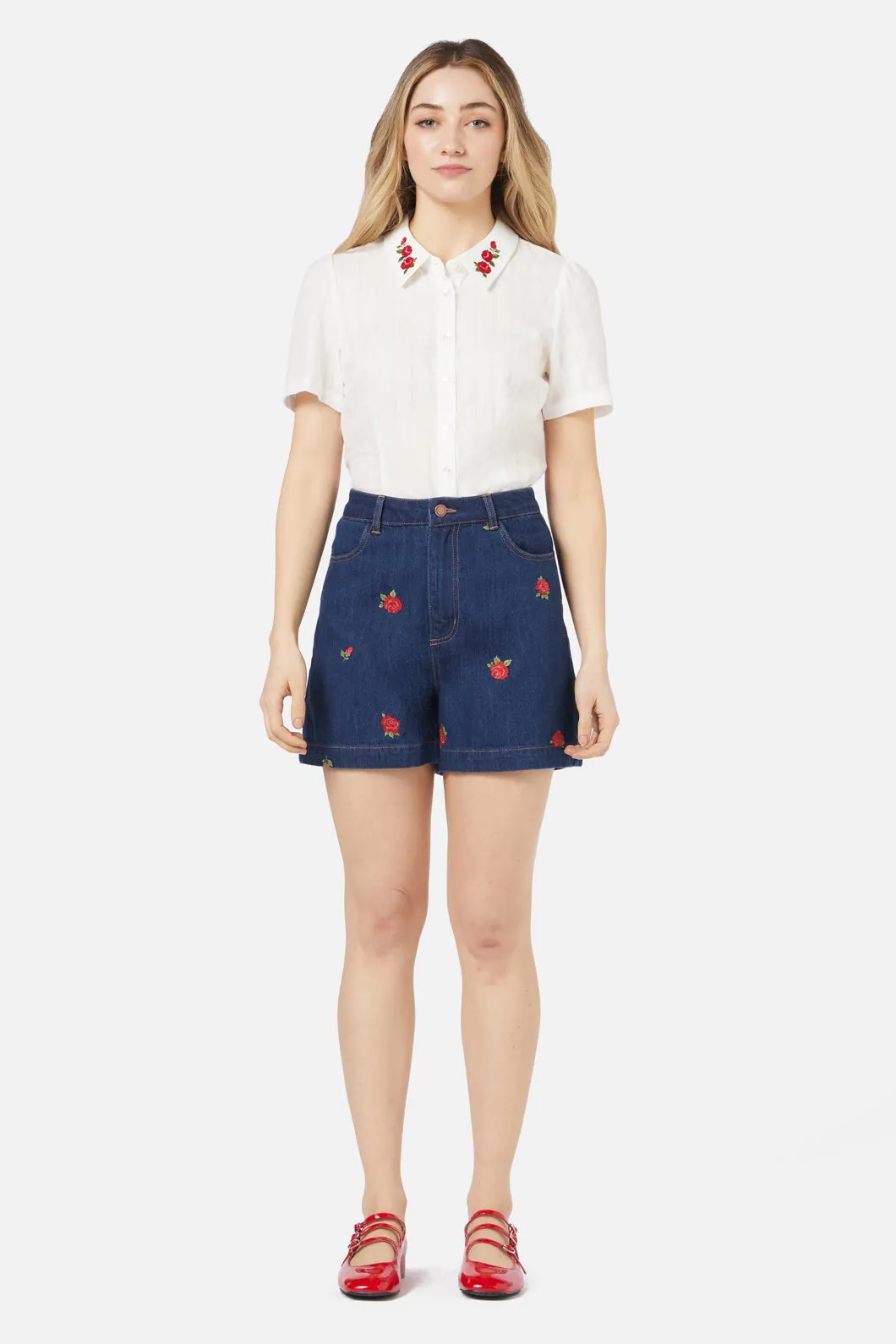 Red Roses Blouse sold by Princess Highway product image thumbnail 3