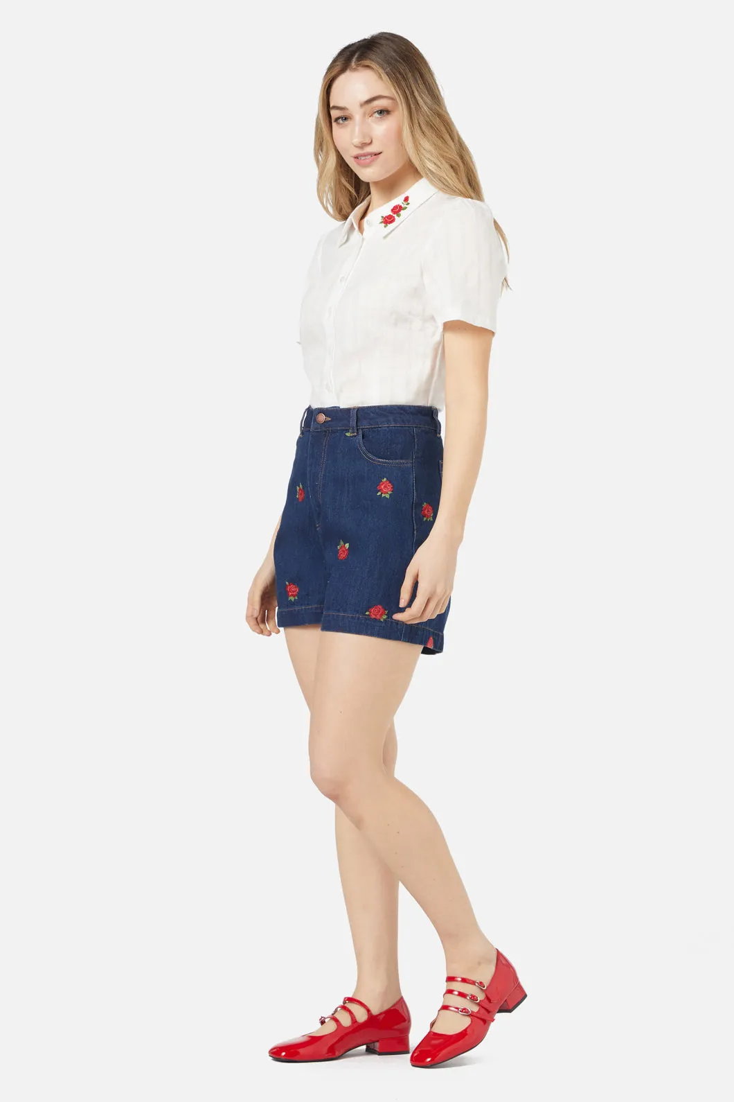 Red Roses Blouse sold by Princess Highway product image thumbnail 4