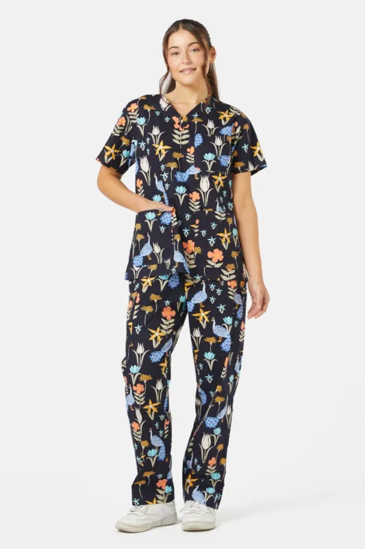 Peacock Scrub Set sold by Princess Highway