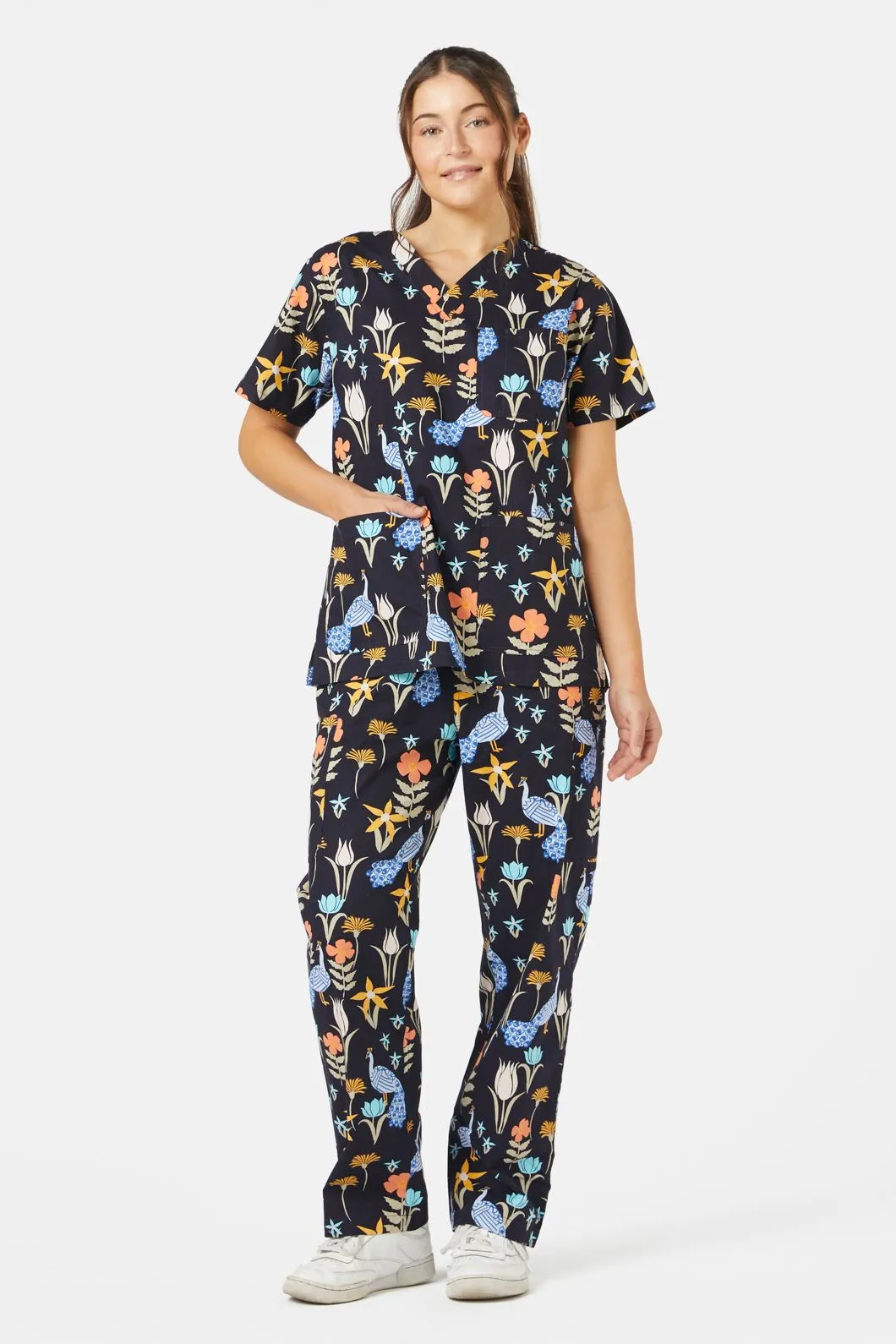 Peacock Scrub Set sold by Princess Highway