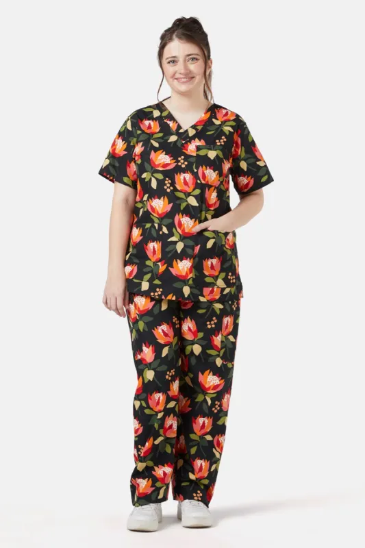 King Protea Scrub Set sold by Princess Highway