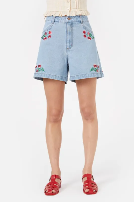Poppy Emb Short sold by Princess Highway