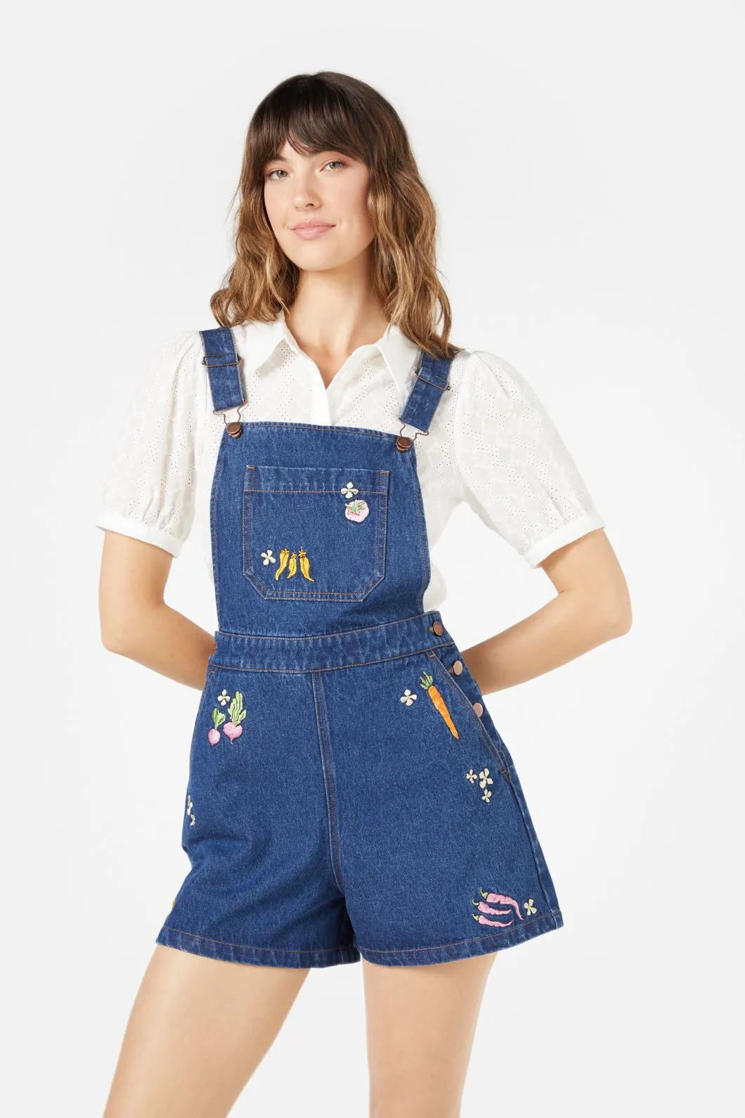 Market Day Emb Short Overall sold by Princess Highway product image thumbnail 2