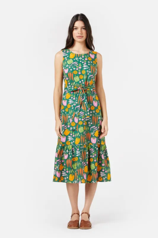 Veggie Patch Midi Dress sold by Princess Highway