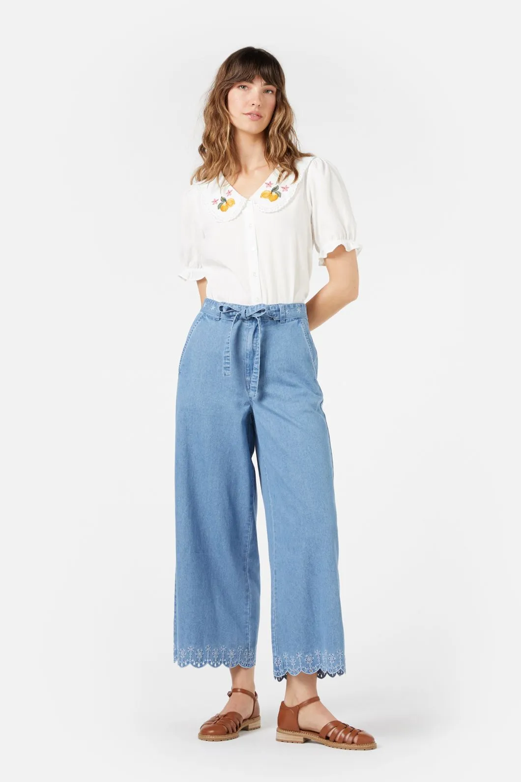 Solenne Scallop Culotte sold by Princess Highway product image thumbnail 2