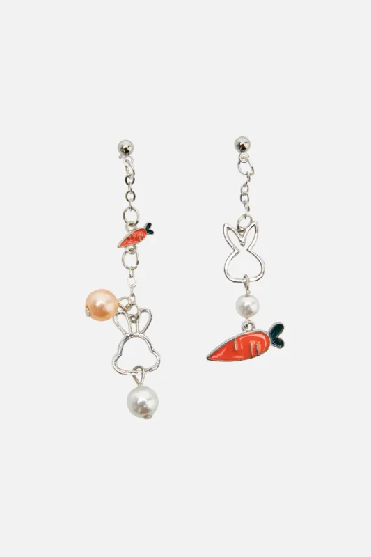 Rabbits & Carrots Earrings sold by Princess Highway