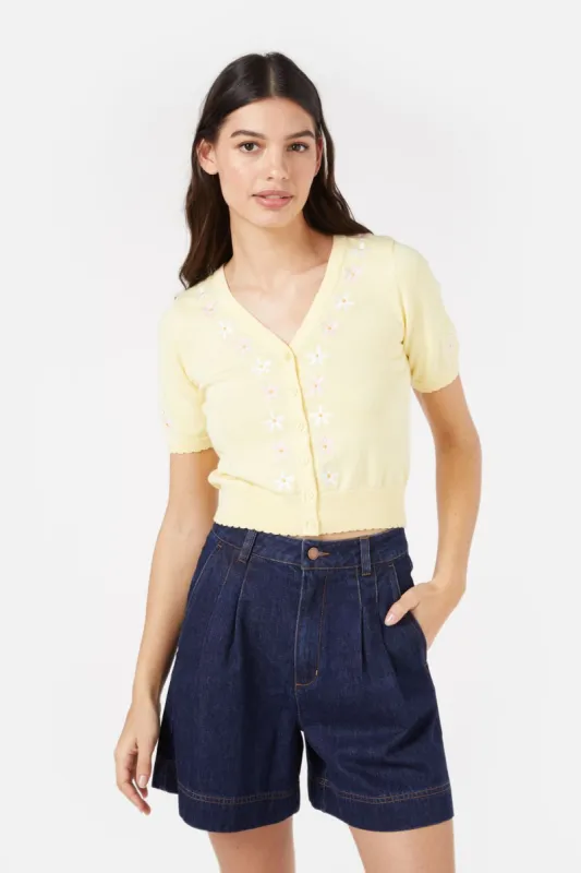 Lemonade Emb Cardigan sold by Princess Highway