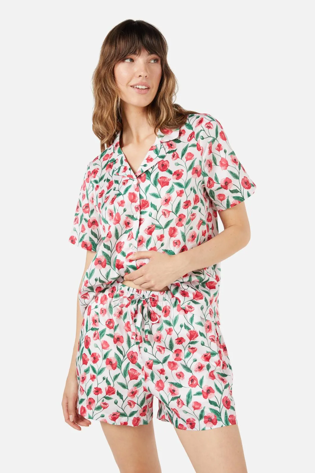 Poppy Short PJ Set sold by Princess Highway