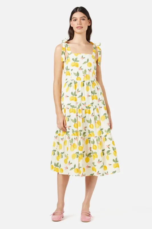 Lemon Midi Dress sold by Princess Highway